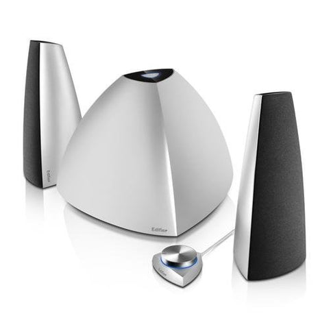 Edifier - Edifier - E3350BT (Prisma) - 2.1 Multimedia Speaker System with Bluetooth (Silver) ((Speakers))