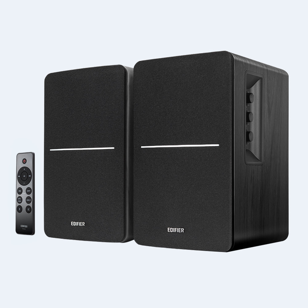 Edifier - R1280DBs Powered Bluetooth Bookshelf Speakers - Black ((Speakers))