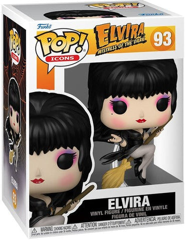 Elvira, Mistress of the Dark - Funko POP!: Icons: Elvira, Mistress of the Dark: Elvira (Action Figure, Collectible) ((Action Figure))