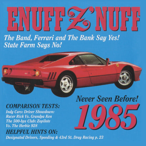 Enuff Z'nuff - 1985 (Colored Vinyl, Blue & Red Splatter, Reissue) ((Vinyl))