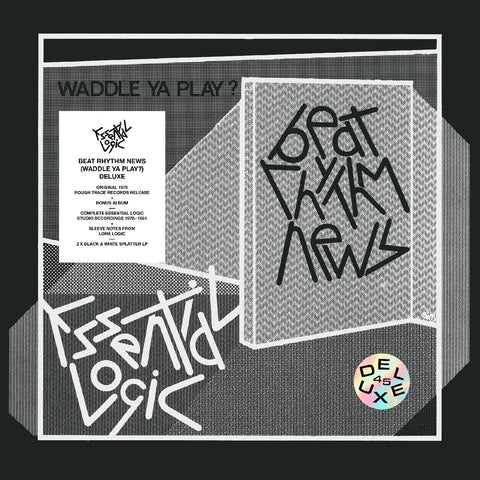 Essential Logic - Beat Rhythm News (Waddle Ya Play?) (45Th Anniversary ¬†Edition) (Deluxe Edition, Black & White Splatter Vinyl) ((Vinyl))