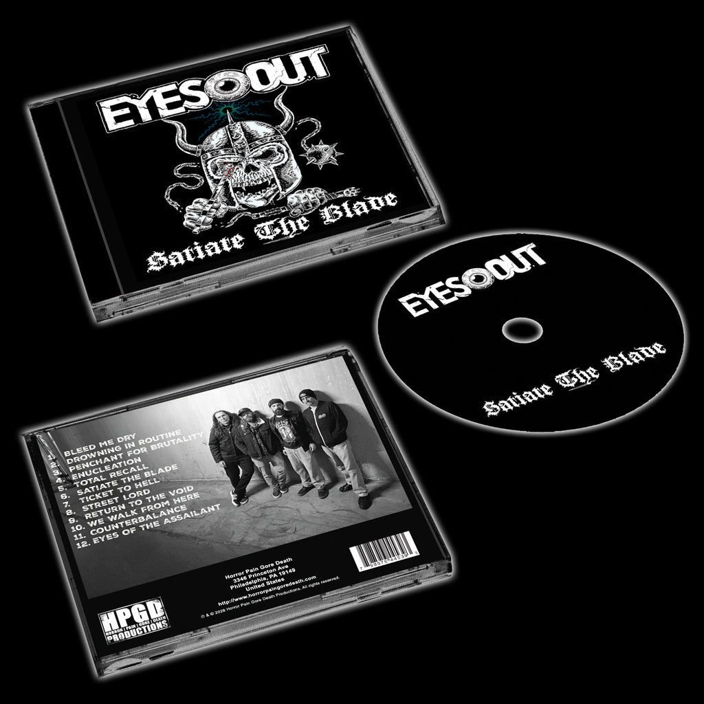 EYES OUT - Satiate The Blade CD