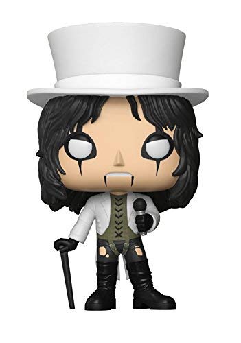 Funko Pop! Rocks: - Funko Pop: Rocks-Alice Cooper Collectible Figure, Multicolor ((Accessories))