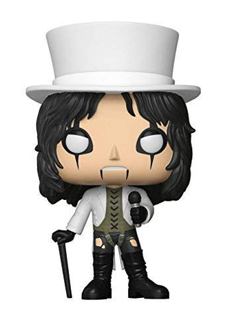 Funko Pop! Rocks: - Funko Pop: Rocks-Alice Cooper Collectible Figure, Multicolor ((Accessories))