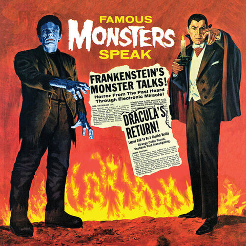 Gabriel Dell - Famous Monsters Speak (Colored Vinyl, Red, Black) ((Vinyl))