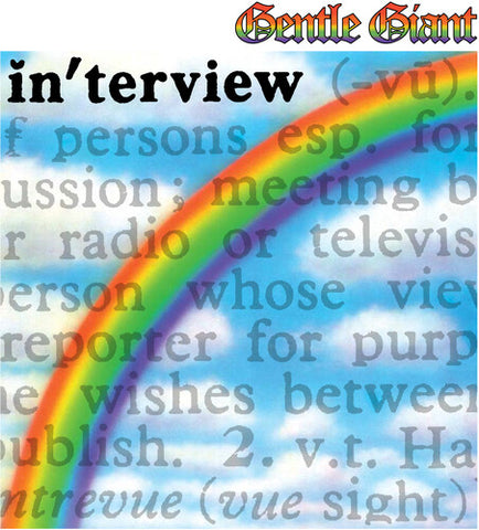 Gentle Giant - Interview Steven Wilson Remix ((CD))