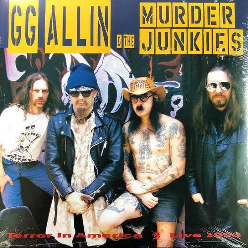 Gg Allin & The Murder Junkies - Terror In America (Limited Edition, Clear Vinyl, Green) (())