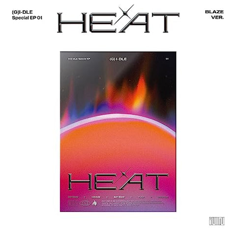 (G)I-DLE - HEAT (BLAZE VER.) ((CD))