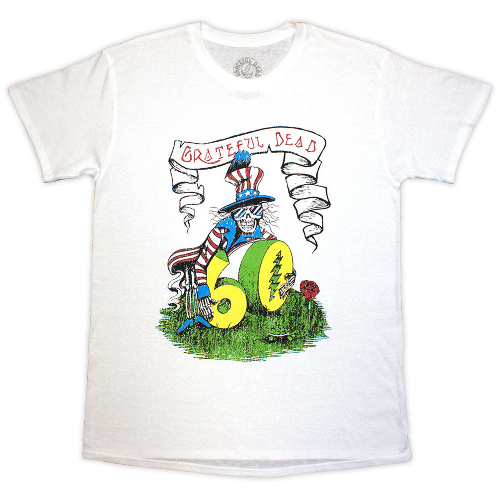 Grateful Dead - 60th Rose Pose (()) White