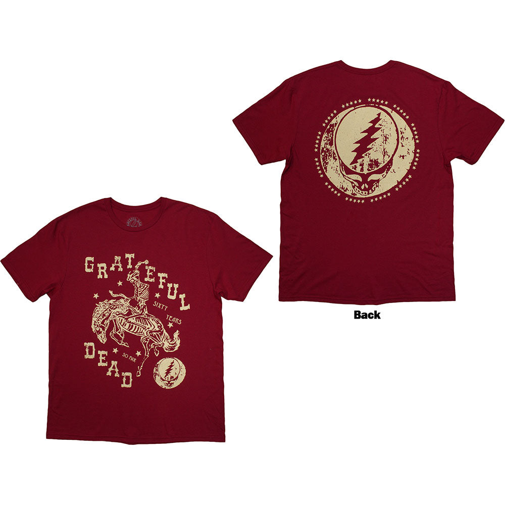 Grateful Dead - Skeleton Horse (()) Red