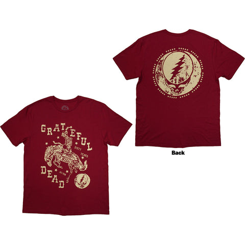 Grateful Dead - Skeleton Horse (()) Red