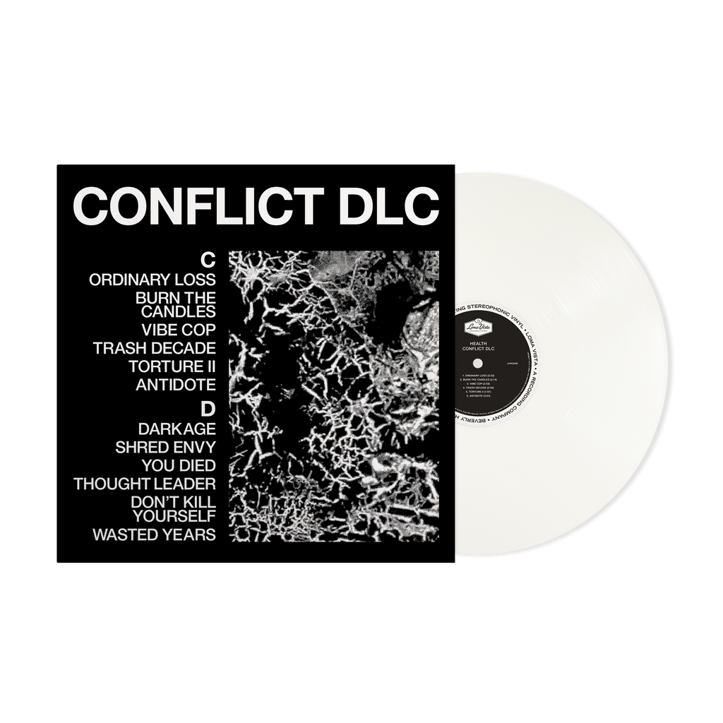 Health - Conflict Dlc (Indie Exclusive) [White] [Signed Insert] ((Vinyl))