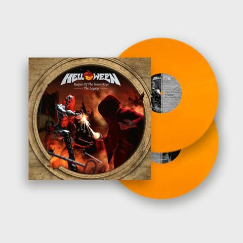 Helloween - Keeper Of The Seven Keys: The Legacy (red orange/ white marbled vinyl) ((Vinyl))