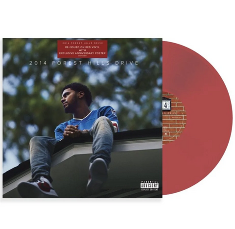 J. Cole - 2014 Forest Hills Drive (10th Anniversary Edition, Red Colored Vinyl) [Import] (2 Lp's) ((Vinyl))