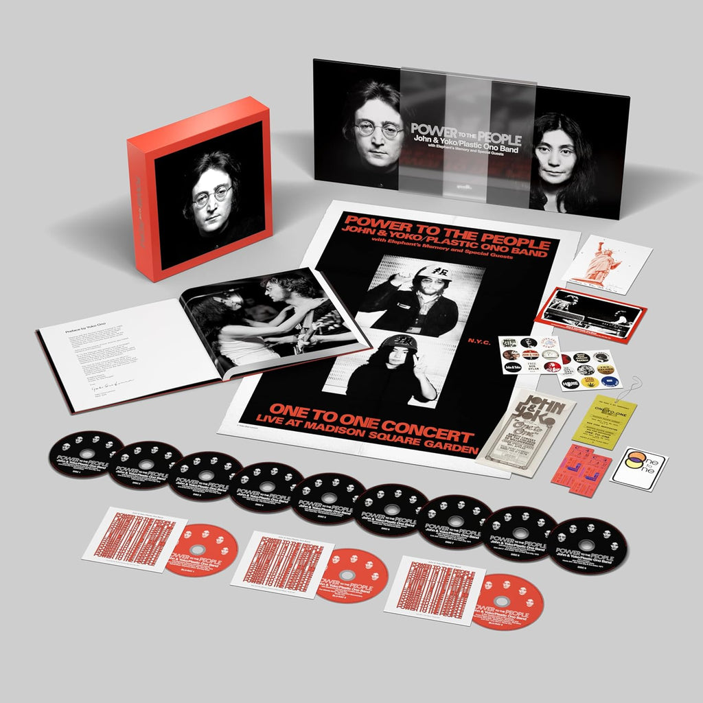 John Lennon/Yoko Ono/Plastic Ono Band - Power To The People: Live at the One To One Concert [Super Deluxe 9 CD/3 Blu-ray Audio] ((CD))