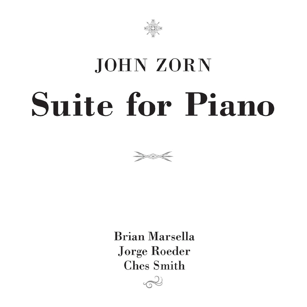 John Zorn - Suite for Piano ((CD))