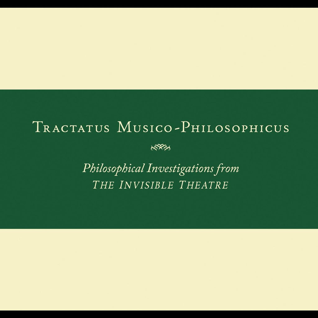 John Zorn - Tractatus Musico-Philosophicus-Philosophical Investigations from The Invisible Theatre ((CD))