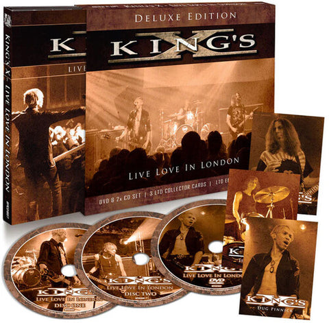 King's X - Live Love in London: Deluxe Edition (Bonus DVD, Deluxe Edition, Collector's Edition) ((CD))