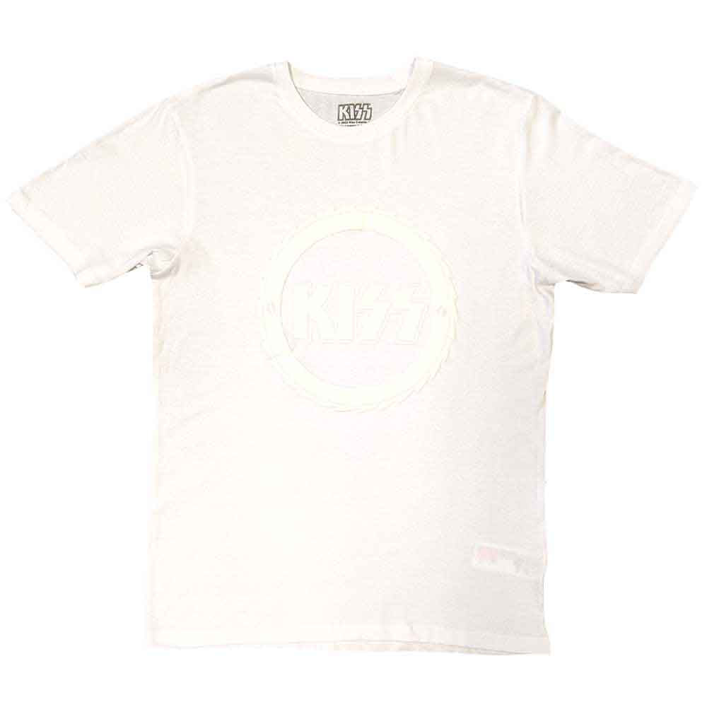 Kiss - Buzzsaw Logo (()) White