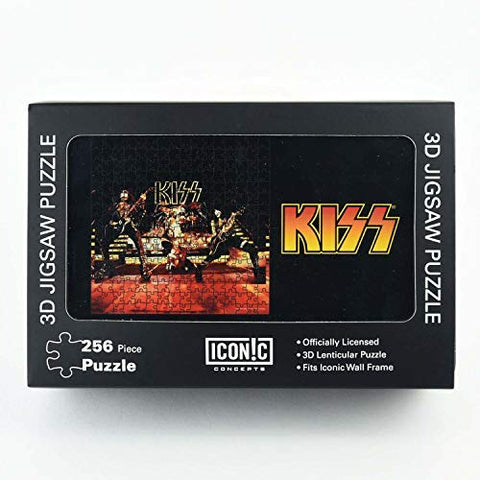 Kiss - Licensed 3D Jigsaw Puzzle / Live Performance '77 ((Accessories))