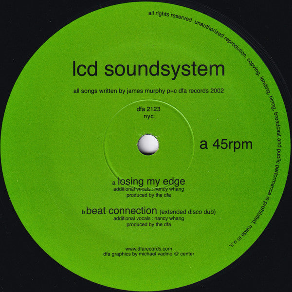 LCD Soundsystem - Losing My Edge [Indie Retail] ((Vinyl))