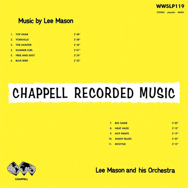 Lee Mason - Music By Lee Mason (1971) [LP] ((Vinyl))
