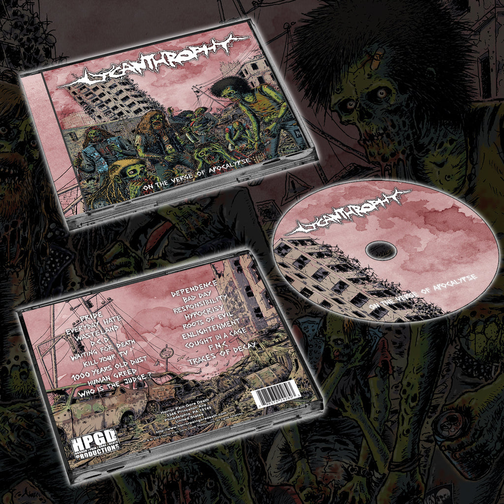 LYCANTHROPHY - On The Verge Of Apocalypse CD