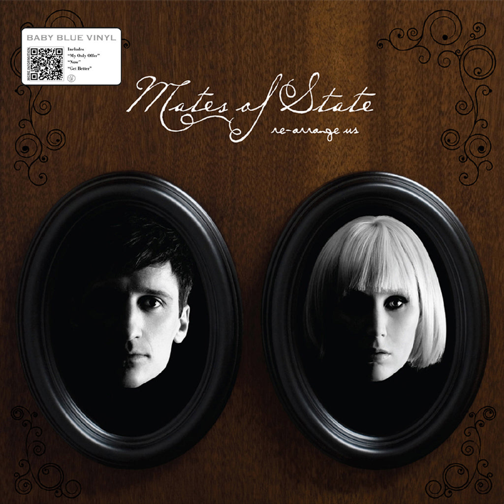 Mates of State - Re-Arrange Us (Blue Vinyl) ((Vinyl))
