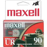 Maxell - Maxell 108527 UR-90 2PK Normal Bias Audio Cassettes 90 Minute With Cases 2 Pack ((Cassette))
