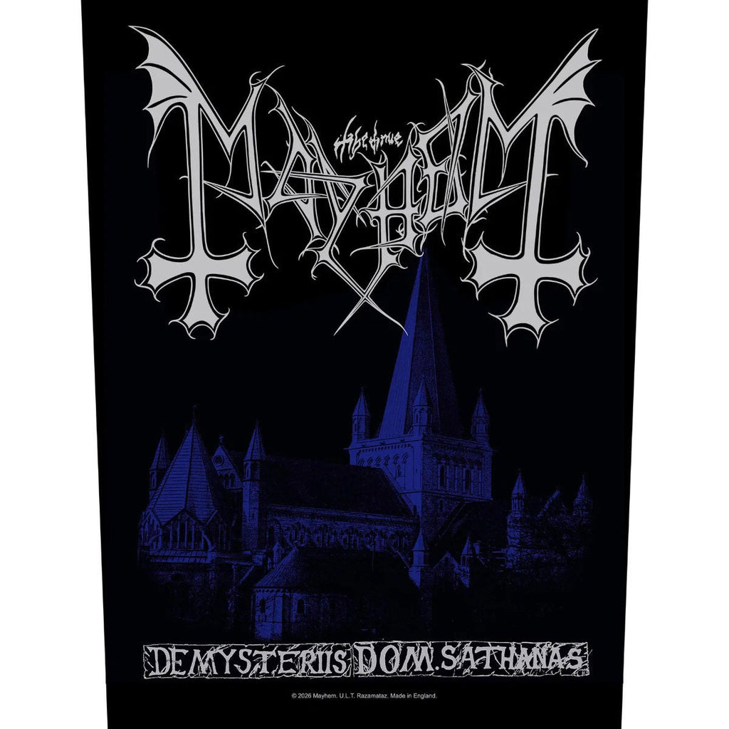 Mayhem - De Mysteriis Dom Sathanas Back Patch ((Apparel))