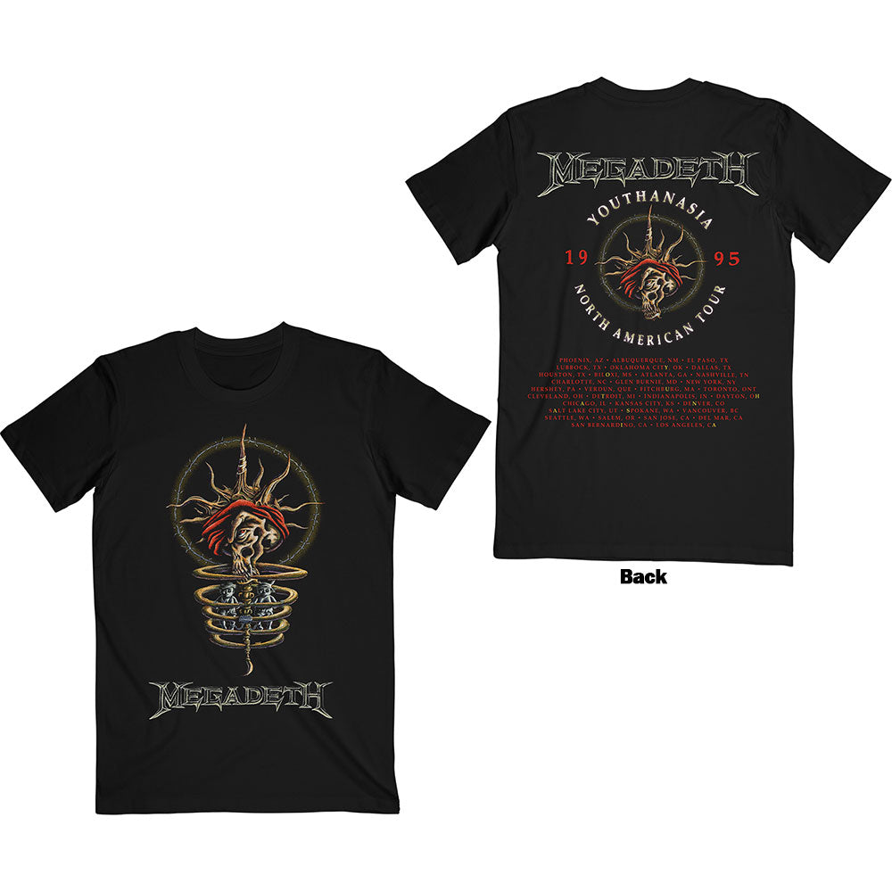 Megadeth - Youthanasia 1995 North American Tour (()) Black