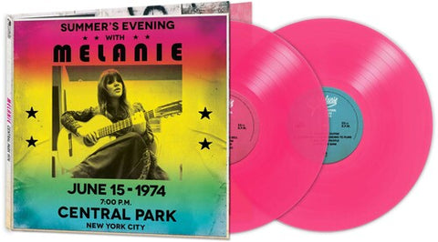 Melanie - Central Park 1974 (Colored Vinyl, Pink, Poster) (2 Lp's) ((Vinyl))