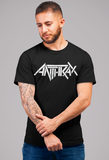 MerchMoment - Anthrax - Classic White Logo T-Shirt (())