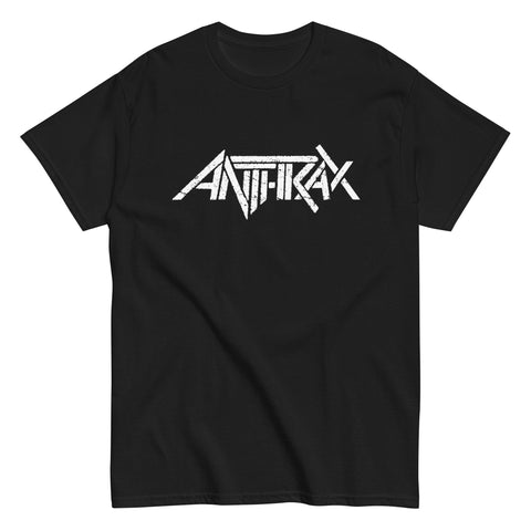 MerchMoment - Anthrax - Classic White Logo T-Shirt (())