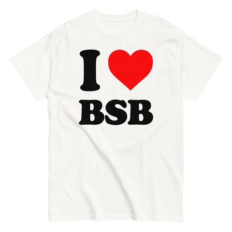 MerchMoment - Backstreet Boys - Love BSB White T-Shirt (())