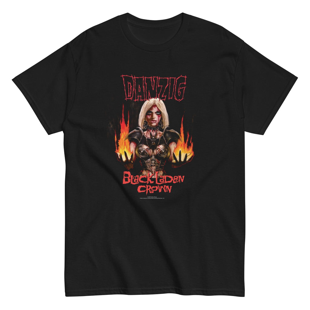 MerchMoment - Danzig - Black Laden Crown T-Shirt (())