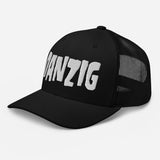 MerchMoment - Danzig Classic Logo Embroidered Trucker Hat (())