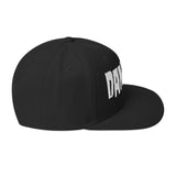 MerchMoment - Danzig Classic Logo White Embroidered Snap Back Hat (())