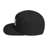 MerchMoment - Ghost Classic Logo White Embroidered Snap Back Hat (())