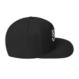 MerchMoment - Ghost Classic Logo White Embroidered Snap Back Hat (())