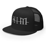 MerchMoment - HIM Classic Logo Embroidered Trucker Hat (())