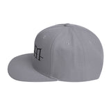 MerchMoment - HIM Classic Logo Grey Embroidered Snap Back Hat (())