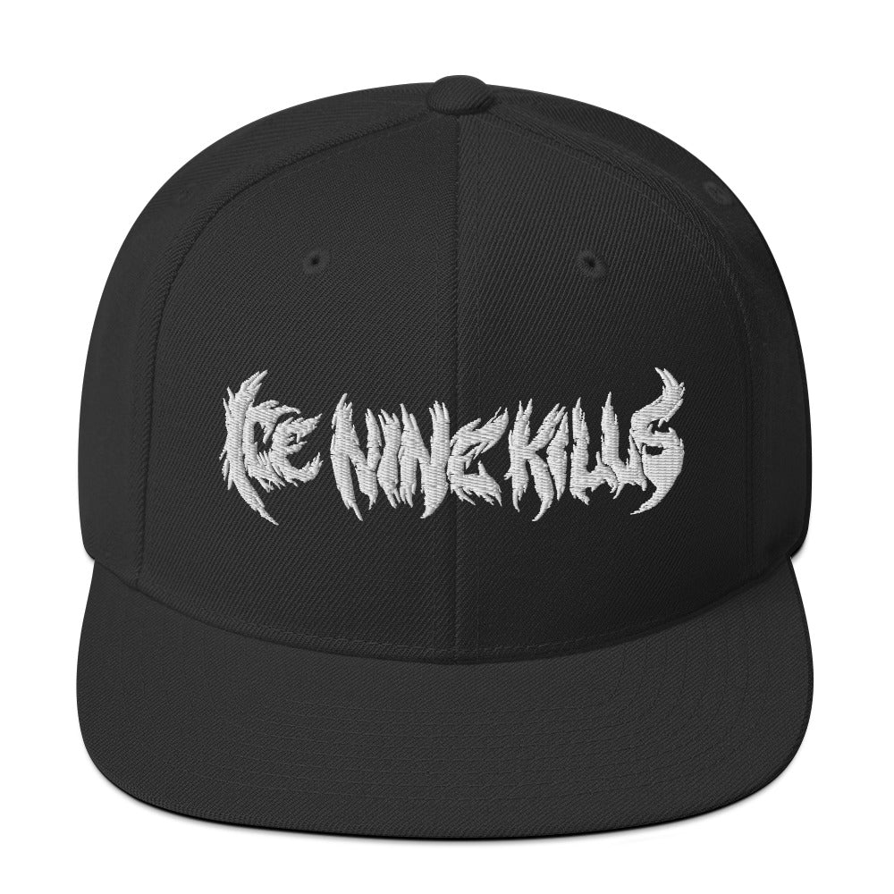 MerchMoment - Ice Nine Kills Drip Logo Embroidered Snapback Hat (())