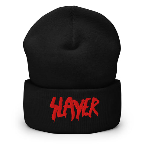 MerchMoment - Slayer Embroidered Beanie (())