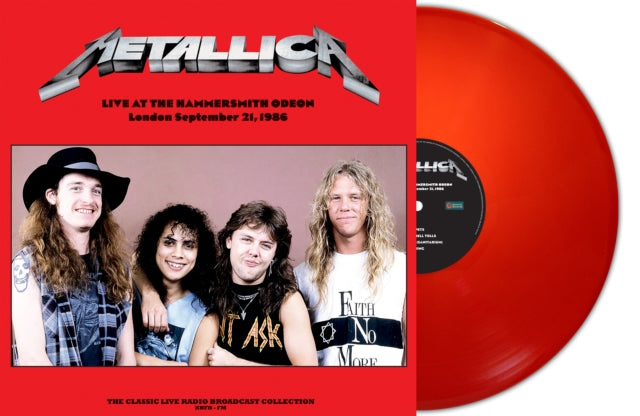 Metallica - Live at the Hammersmith Odeon, London, September 21st 1986 (180 Gram Red Vinyl) [Import] (())