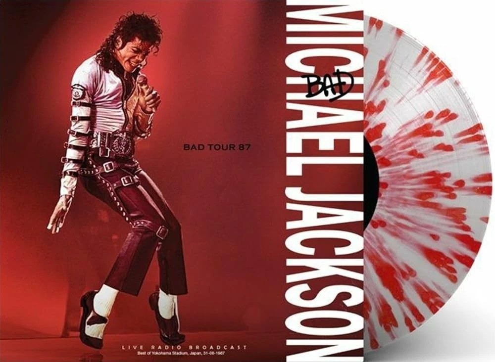 Michael Jackson - Bad Tour 87 (Limited Edition, White & Red Splatter Colored Vinyl) [Import] ((Vinyl))