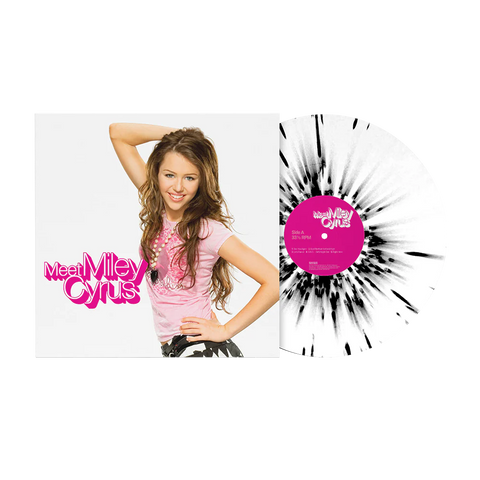 Miley Cyrus - Meet Miley Cyrus (Limited Edition, White/ Black Splatter Colored Vinyl) ((Vinyl))