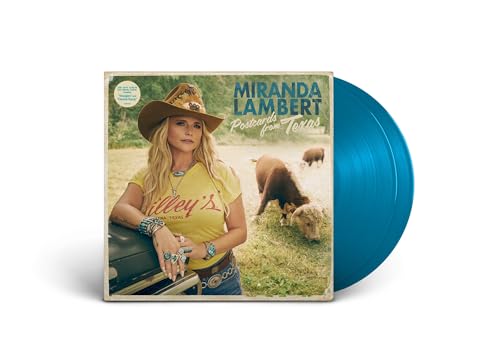 Miranda Lambert - Postcards from Texas [Sea Blue 2 LP] ((Vinyl))