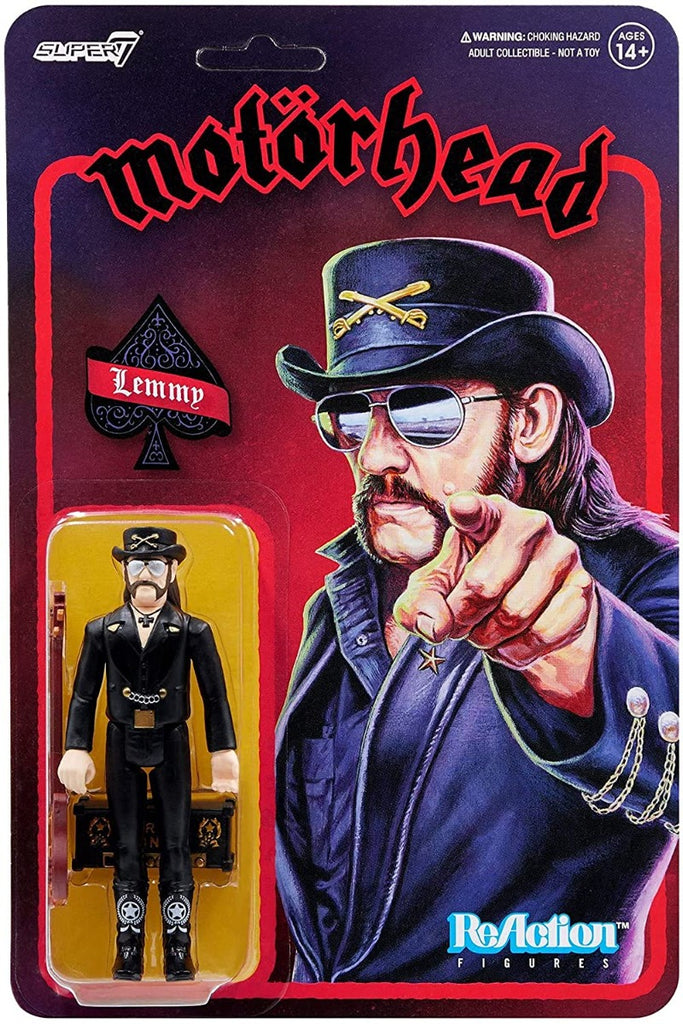 Motorhead - Super7 - Motorhead ReAction Figure - Lemmy Modern Cowboy (Collectible, Action Figure) ((Action Figure))