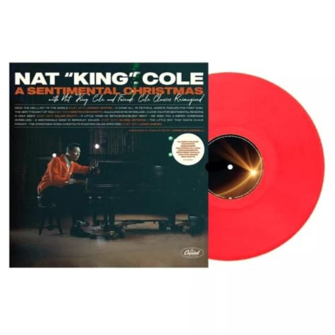 Nat King Cole - A Sentimental Christmas with Nat King Cole and Friends: Cole Classics Reimagined (Limited Edition, Translucent Red Colored Vinyl) ((Vinyl))